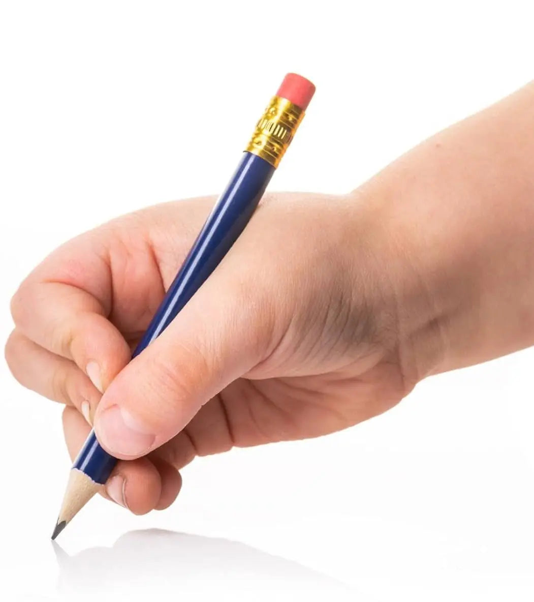 Short Triangular Pencils (72 Pack)- Navy Blue - Pencil Buddies