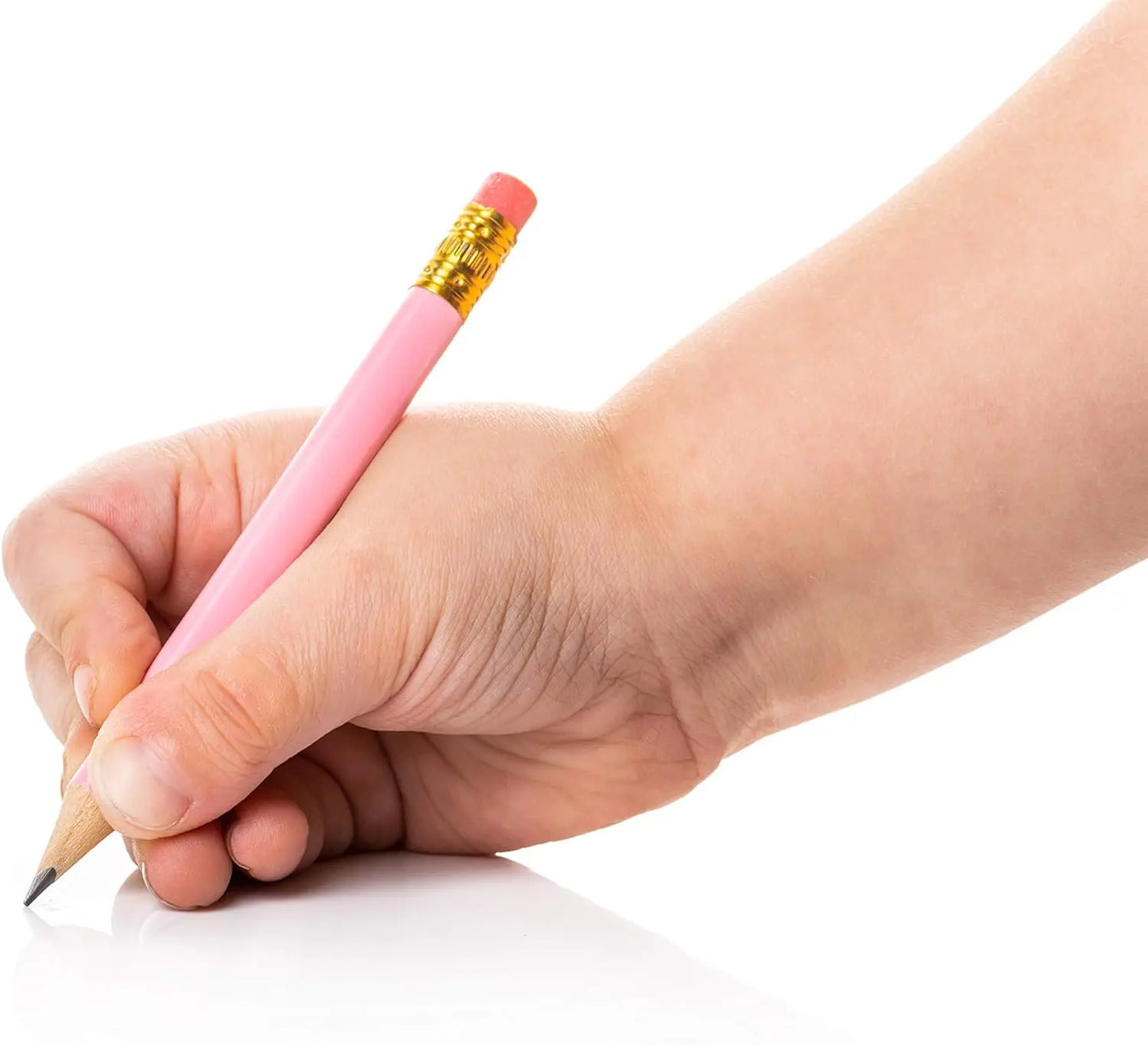 Short Triangular Pencils (72 Pack) Pink - Pencil Buddies