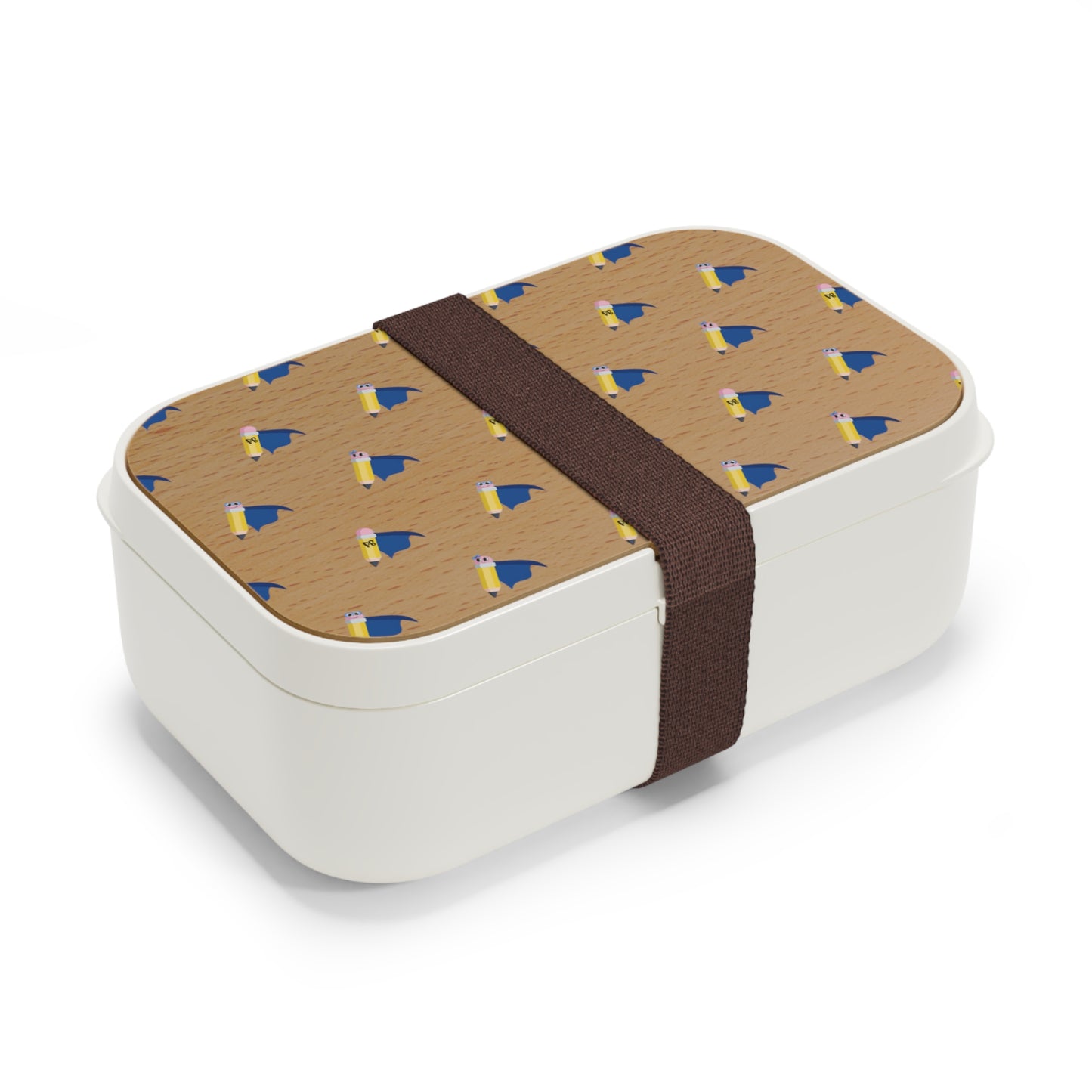 Cute Bento Lunch Box with Pencil Buddies Design - Pencil Buddies