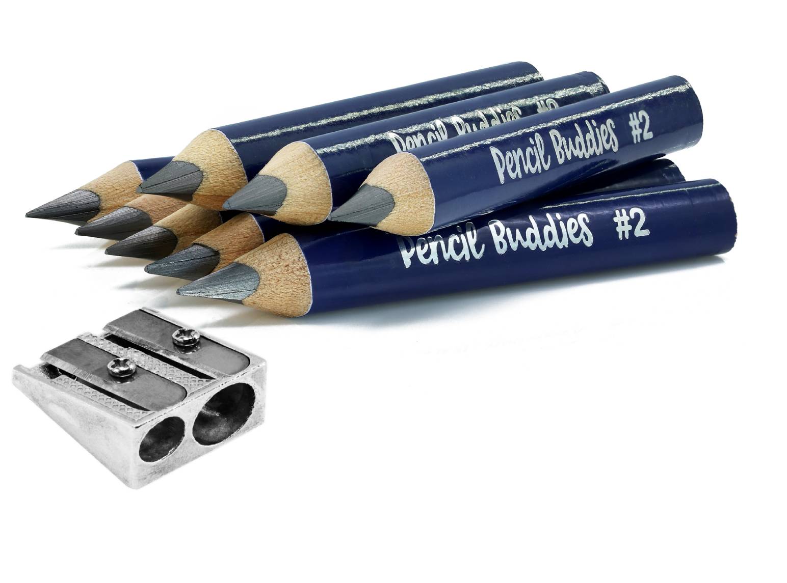 30 Pieces Fat Pencils for Preschooler Kids Short Triangular Fat
